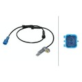 1x Sensor, Raddrehzahl HELLA 6PU 009 106-891 passend für PEUGEOT