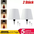 RGB LED Flaschenaufsatz Tisch-Lampe Dimmbar Flaschen-Leuchte Deko-Licht Akku USB