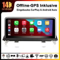 10.25" 8-Kern Android 14 Autoradio GPS für BMW X5 E70 X6 E71 CIC DAB+SWC CarPlay