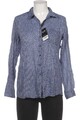 Comma Bluse Damen Oberteil Hemd Hemdbluse Gr. EU 40 Baumwolle Blau #pr63zi3