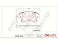 Dr!ve+ Bremsbelagsatz, Scheibenbremse DP1010.10.0135 passend für NISSAN OPEL