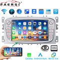 Für Ford Focus MK2 Mondeo C S Max Autoradio Android 13 Carplay GPS Navi WIFI RDS