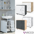 Waschbeckenunterschrank Waschtisch Unterschrank Badezimmer Ilias Vicco