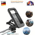 Fahrrad Motorrad Handy Halterung Halter Smartphone Wasserdicht bis 6,7 Zoll 360°