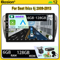 6+128G Autoradio Car Stereo GPS Navi Carplay Für Seat Ibiza 6j 2009-13 Android14