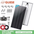 GLIESE 200W 18V Solarpanel Kit Solar Set PERC Mono Solarmodul Wohnmobil Boot