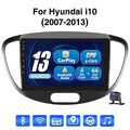 Für Hyundai i10 2007-2012 9" Android 13 4+64G Carplay Autoradio GPS AHD + Kamera