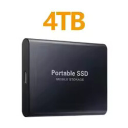 Externe SSD Festplatte 1TB/2TB/4TB mit USB-C Anschluss für PC  