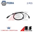 30409 ABS SENSOR DREHZAHLFÜHLER HINTEN ABS 2PCS FÜR RENAULT ESPACE IV