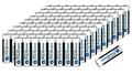 100 x Everactive AA Mignon Batterien 2900 mAh 1,5 V HR06