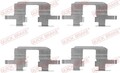 Quick Brake Zubehörsatz, Scheibenbremsbelag 109-1711 passend für SUBARU