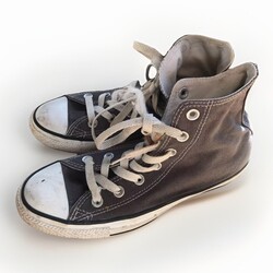 Gr. 37,5   ALL STAR TAYLOR CONVERSE Turnschuhe CHUCKS grau  (ML)