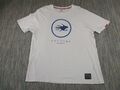 T-Shirt Heißer Thunfisch Herren groß weiß bedruckt Logo Australien Sommer normale Passform