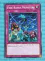 Freireichweite Monsters MP21-EN215 Common Yu-Gi-Oh Karte 1. Auflage Neu