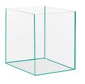 Aquarium 25x25x30cm Glasbecken 19 Liter rechteck Becken Glasaquarium Terrarium