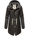 Navahoo Damen Regen Jacke Mantel Parka Wasserdicht Funktionsjacke B925 NEU