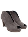 PAUL GREEN Peeptoe-Stiefeletten Damen Stiefeletten Gr. DE 37 wollweiß