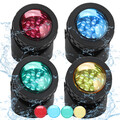 RGB LED Unterwasser Tauch Pool Licht Aquarium Garten Teich Lampe Beleuchtung DE