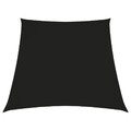 Sonnensegel Oxford-Gewebe Trapezförmig 3/5x4 m Schwarz