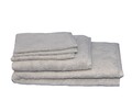 JOOP! UVP 100,75€ 1x Duschtuch 1x Handtuch 3x Waschhandschuh 1670 grau 705 Set 1