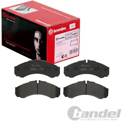 BREMBO PRIME LINE BREMSBELÄGE HINTERACHSE VORDERACHSE PASSEND FÜR RENAULT