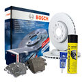 BOSCH Bremsensatz + Plastilube + Bremsenreiniger  WK BMW 1er E81 E82 E87 E88 3er