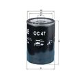 1x Ölfilter KNECHT OC 47 OF passend für AUDI BMW CHRYSLER CITROËN FORD GMC VW