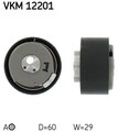 SKF VKM 12201 Spannrolle, Zahnriemen für ABARTH ALFA ROMEO  passend für FIAT