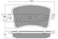 TOMEX Brakes Bremsbelagsatz, Scheibenbremse TX 15-81 für AUDI