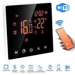Smart Raumthermostat WiFi LCD Digital Thermostat FußBodenheizung Wandheizung