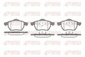 REMSA 0390.01 Bremsbeläge Satz Bremsklötze Vorne für VW GOLF III (1H1)