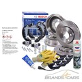 ATEC BREMSENSET BREMSENKIT VORN+BREMSTROMMELN+BOSCH SUPER PRO HI FÜR VW POLO 9N