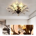 K9 Kristall Deckenleuchte LED Deckenlampe Kronleuchter Wohnzimmer Beleuchtung