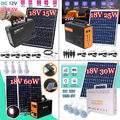 Tragbarer Solar Generator Power station 99900mAh Batterie Mit Solarpanel Lampe