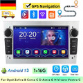 Für Opel Zafira B Corsa C D Astra G H Vivaro Vectra C Autoradio GPS Android 13