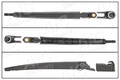 Scheibenwischerarm hinten PBT (Polybutylenterephthalat) 56765 AIC
