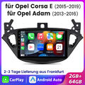 128G 8Kern Autoradio Für Opel Corsa E Adam GPS Bluetooth Apple Carplay NAVI DAB 