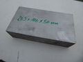 Aluminiumplatte Block fräsbar 205 x 110 x 50 mm unbenutztes Reststück TOPPi