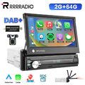 1 DIN 7" Android 13 DAB+ Autoradio WiFi GPS Navi Carplay Bluetooth FM RDS 64GB