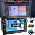DAB+ Für Opel Astra H Corsa C D Meriva Zafira A B Autoradio 2+32G Android 14 KAM
