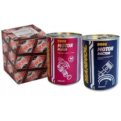 ASHIKA 10-02-297 Ölfilter MANNOL Spülung + Additiv Öl für AVENSIS VERSO CALDINA