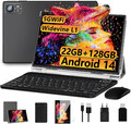 2025 Neueste Tablet 10.1 Zoll Android 14 Octa-Core 22GB RAM+128GB ROM 1TB TF, Wi