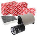 FEBI POLLEN- LUFT- ÖL-FILTER PAKET passend für VW Jetta 3 1K2