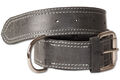 Woodland® Hundehalsband aus Leder für Hunde mit 50-65 cm Halsumfang in Anthrazit