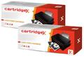 2 x Tonerkartusche kompatibel zu Brother DCP-7010 DCP-7010L DCP-7020 TN2000