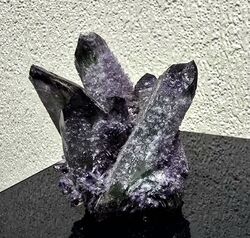 Großer Amethyst Kristall Cluster Mineral Geode Druzy Präparat 380 g Stein 