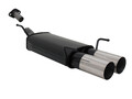 NOVUS Sportauspuff Endschalldämpfer 2x90mm RL passend für OPEL ASTRA G CC