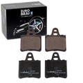 EUROBRAKE BREMSBELÄGE SATZ HINTERACHSE PASSEND FÜR CITROËN BX CX XANTIA XM