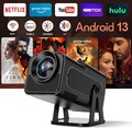 Android 13 Mini 4k Beamer m. Netflix, 320 Ansi, Wifi, Bt, Chatgpt