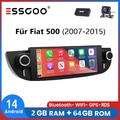 Android 14 Autoradio DAB+ Für Fiat 500 2007-2015 6.86" 2+64G Carplay GPS Navi FM